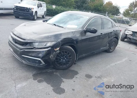 2019 Honda Civic Lx from USA, damaged, VIN 19XFC2F66KE024239